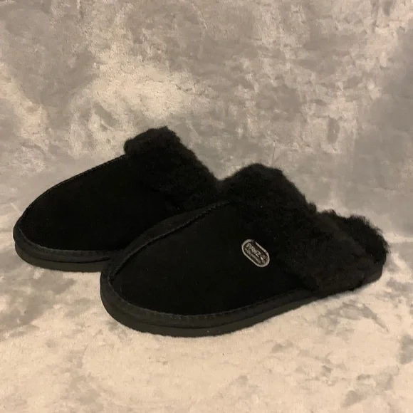 PAWZ Shoes Pawz By Bearpaw Mackenzie Suede Scuff Slipper Size